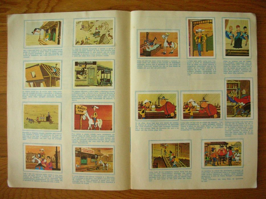 Caderneta Completa Lucky Luke