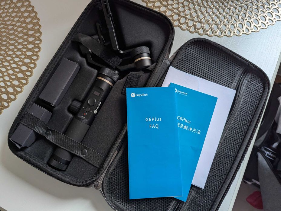 Mały gimbal FeiyuTech G6 Plus na Kamerę, GoPro, Smartfon (telefon)