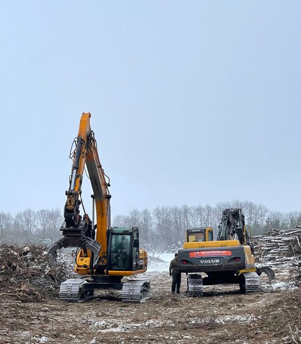 Корчування послуга. Розліснення с/г площ