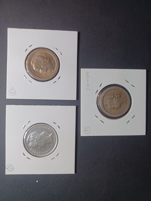 Moedas Portugal 20 centavos - Numismática