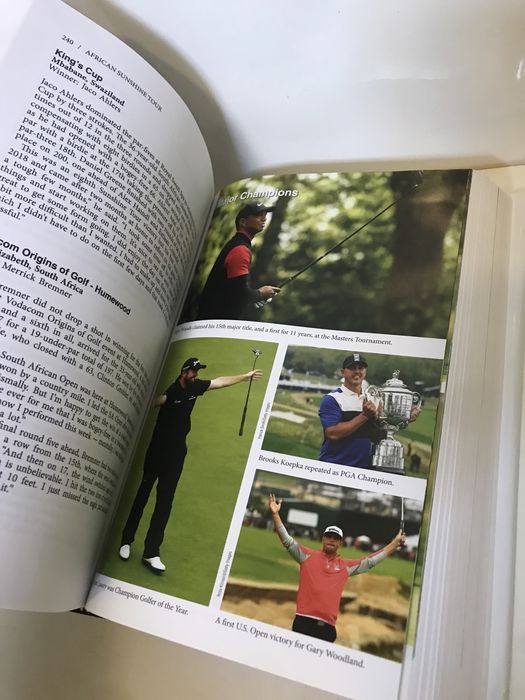 Golfe Golf livro patrocionado pela Rolex