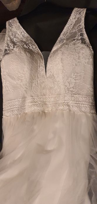 Vestido noiva usado uma vez em bom estado