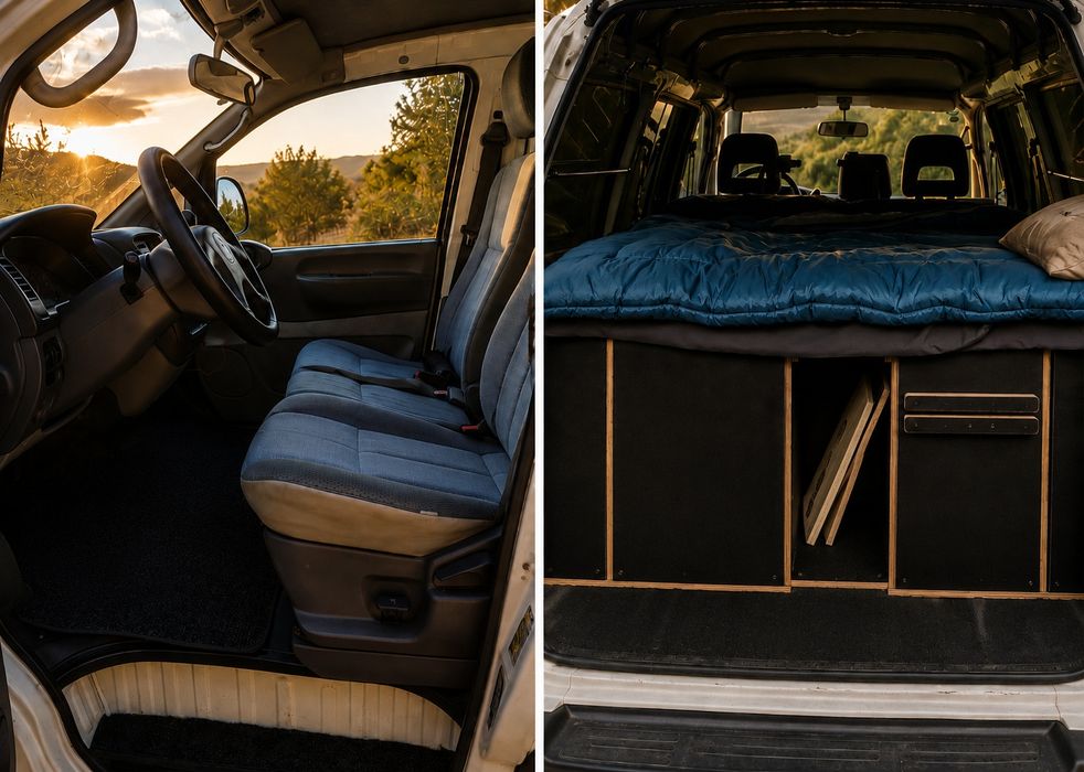 Mitsubishi L400 - Campervan/6 lugares