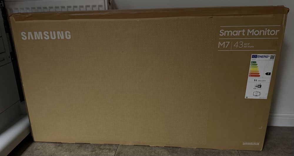 Samsung M7 M70F monitor komputerowy 109,2 cm (43") 3840 x 2160 px 4K Ult...