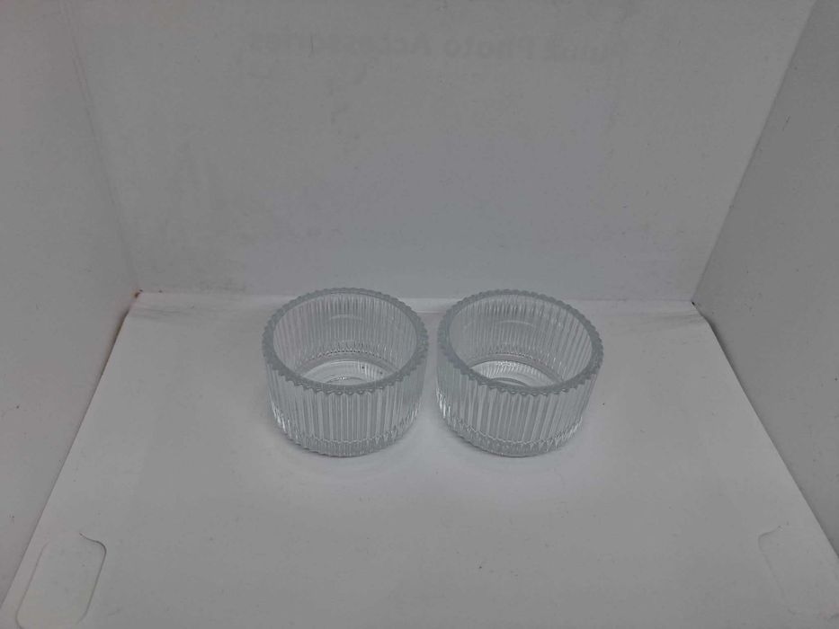 Świecznik szklany mały na tealight