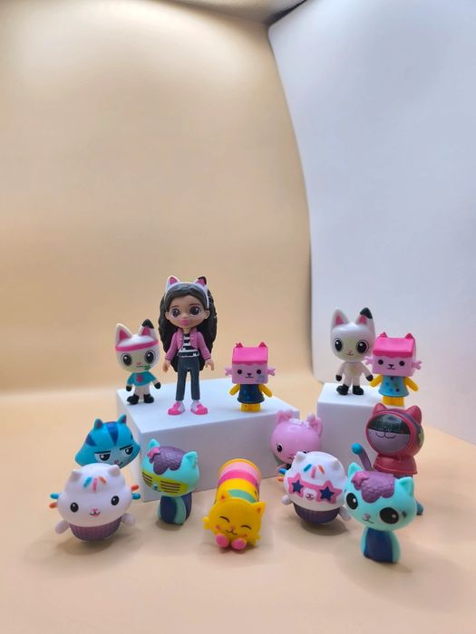 Figurki koci domek Gabi