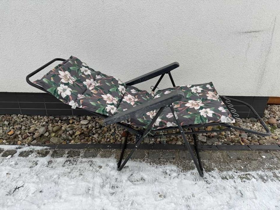 Leżak krzesło turystyczne składane