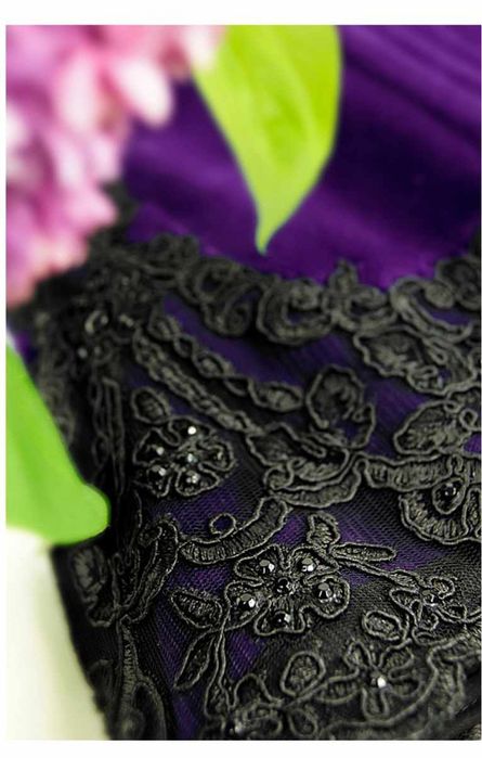 Gorset Owerbust Royal Violet XL od Paper Cats