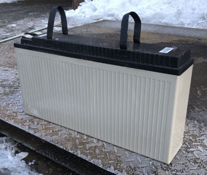 Акумулятор AGM 150амч емність 93-100%