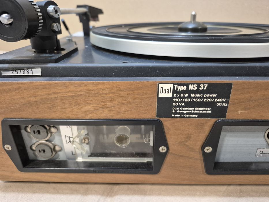 Gramofon Dual 1214 HS37