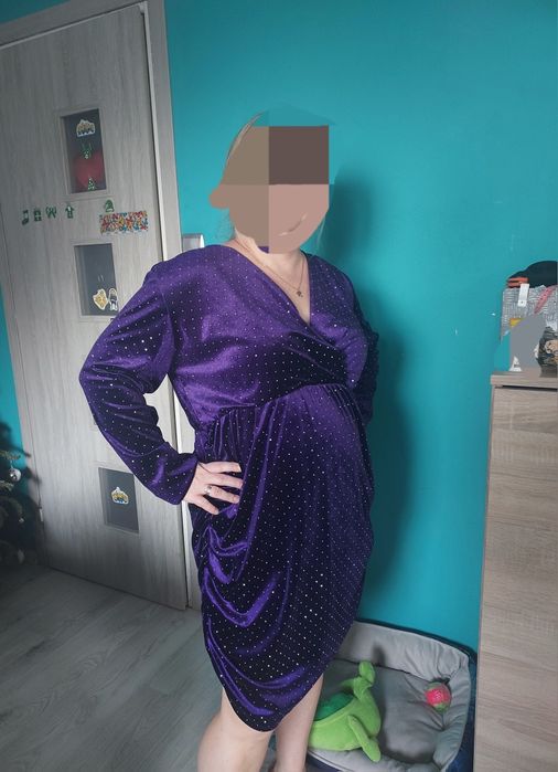 Sukienka diamenciki M-Xl