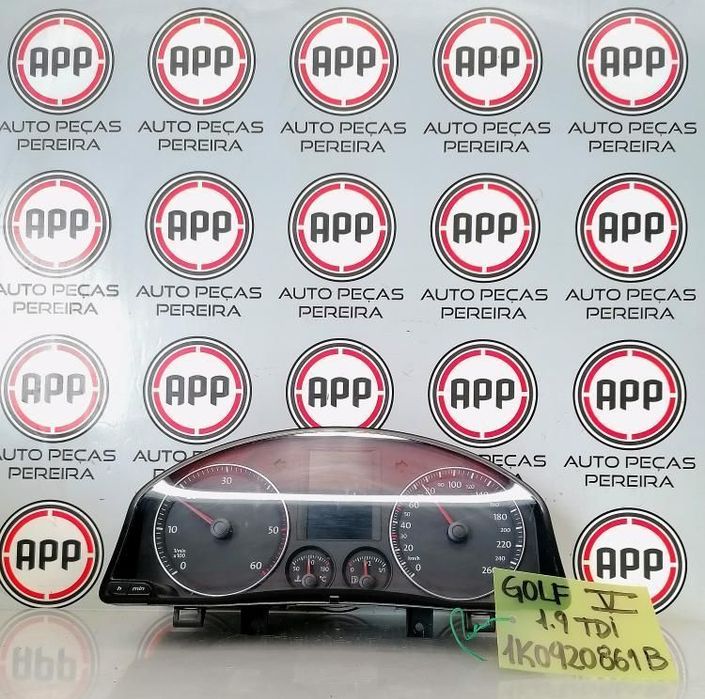 Quadrante VW Golf 5, TDI, referência K0920861B.