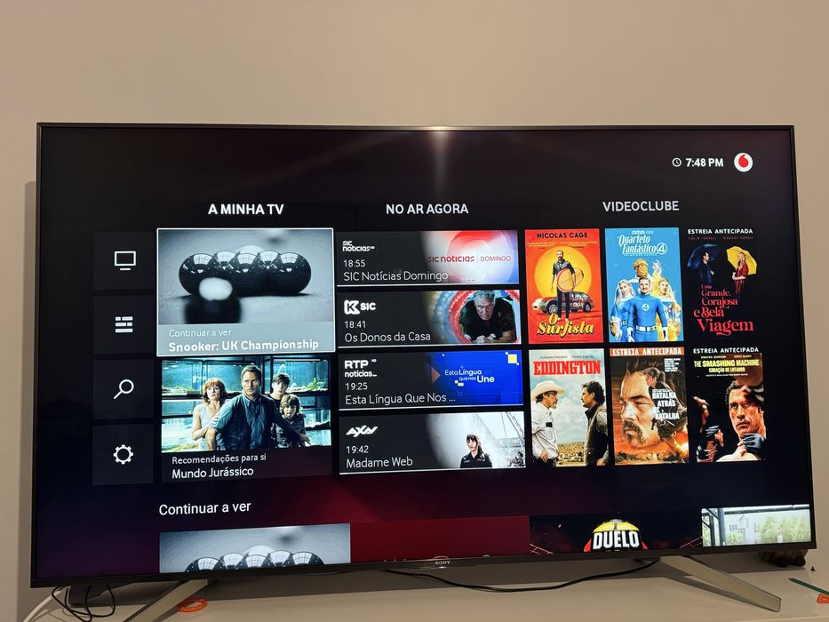 Lcd Sony - 75 polegadas - KD-75XF8596