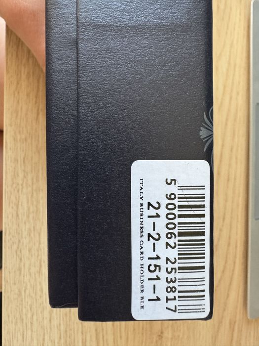 Wittchen Business Card Holder Czarny
