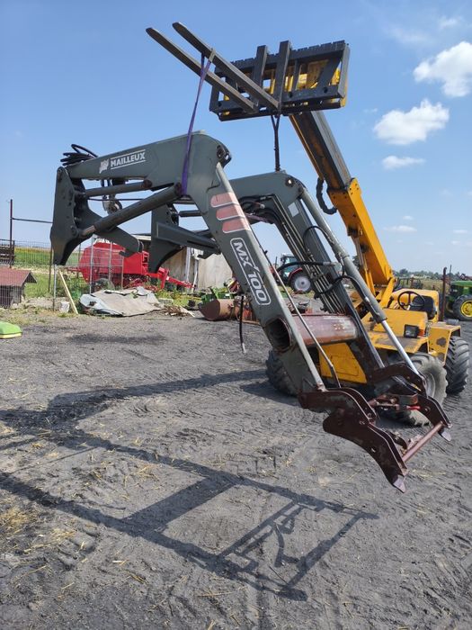 Ładowacz czołowy, tur, maillelux mx100 z łyżką