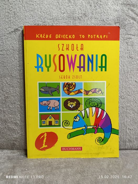 Książeczka dla dzieci Szkoła Rysowania