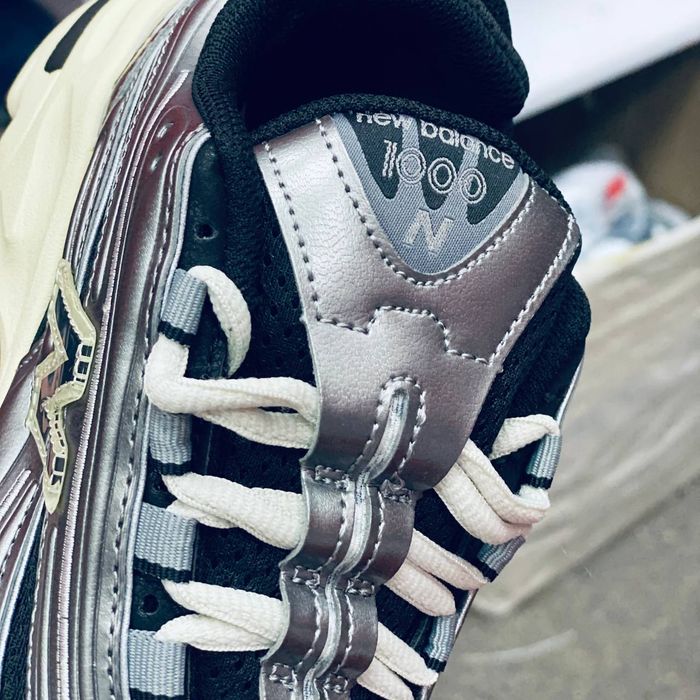 Кросівки Кроссовки New Balance 1000 Silver Metallic Срібний Серебрянный Кросовки демісезон