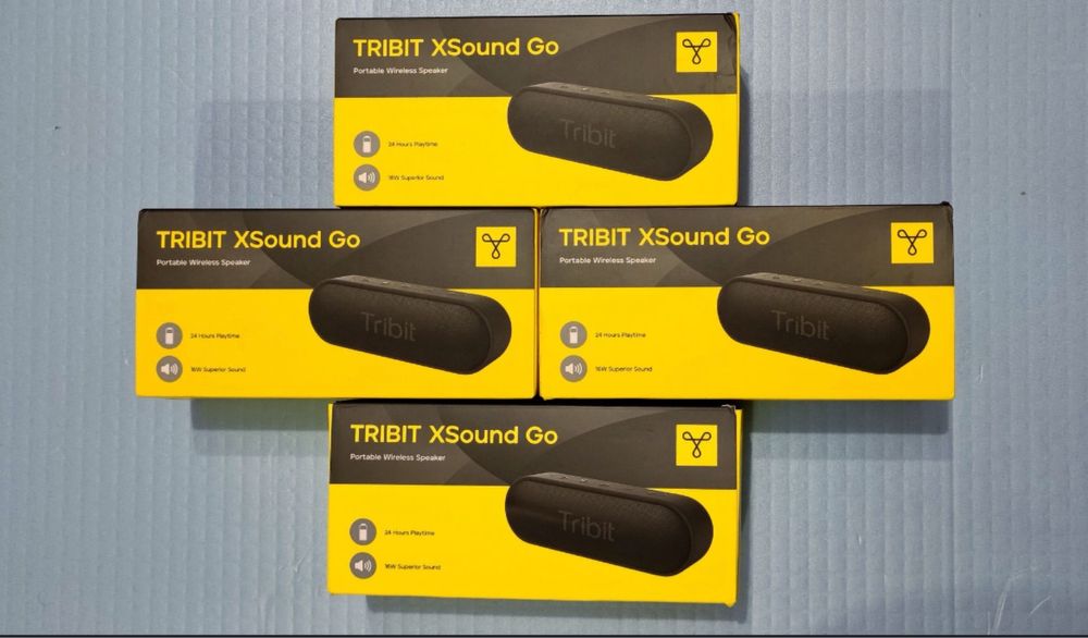 Tribit XSound Go,  Нова Портативна Bluetooth колонка водостійка