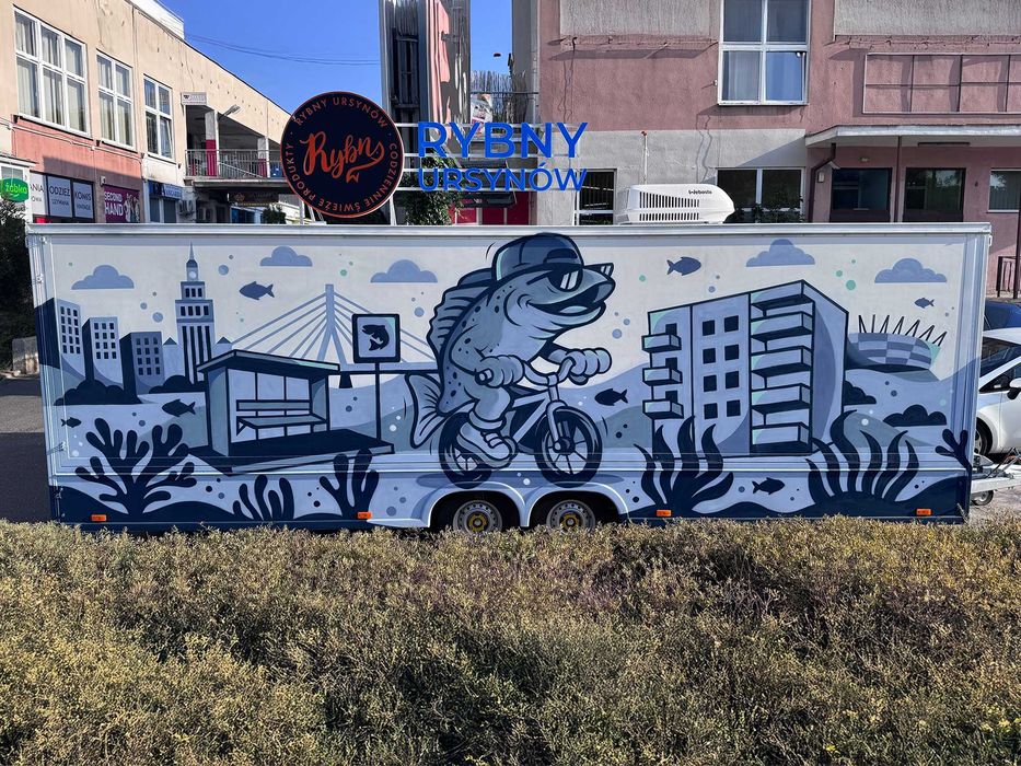 Murale i artystyczne malowanie ścian | wnętrza, elewacje, eventy | Warszawa i okolice