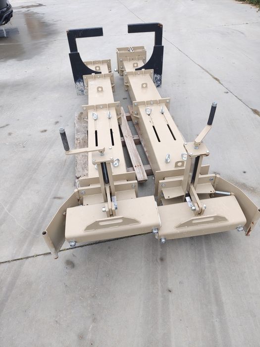 Łata mechaniczna 8m do koparki spadek daszkowy