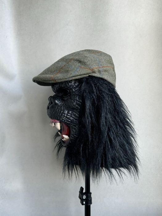 Кепка жиганка Olney made in England 100% wool мужская зеленая кепка оригинал. Чоловічий берет з вовни Olney made in England зеленого кольору оригінал