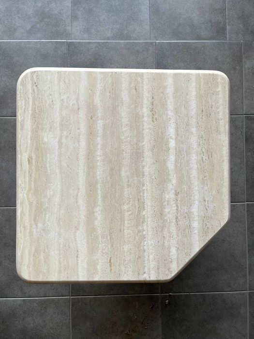 Stolik kawowy kamienny - trawertyn