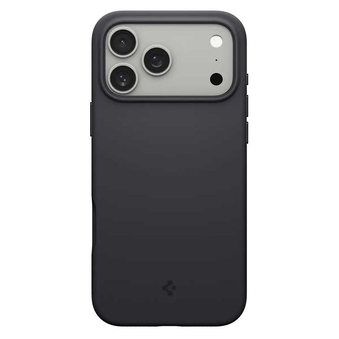Чехол Spigen Silicone Fit MagFit для iPhone 17 Pro/18 Pro и 17 Pro Max/18 Pro Max - Black