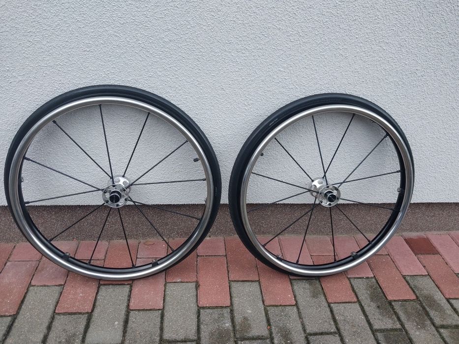 Koła do wózka inwalidzkiego aktywnego Spinergy spox 24 cale