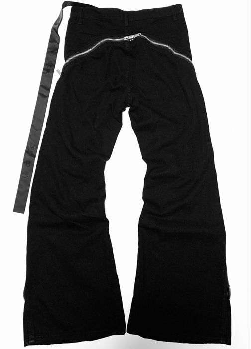 штани джинси flared jeans Rick Owens opium/archive/avangard