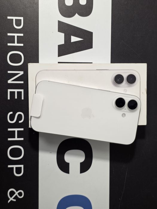 Sklep jak nowy Apple iphone 17 256Gb white bateria 100% gwar prod