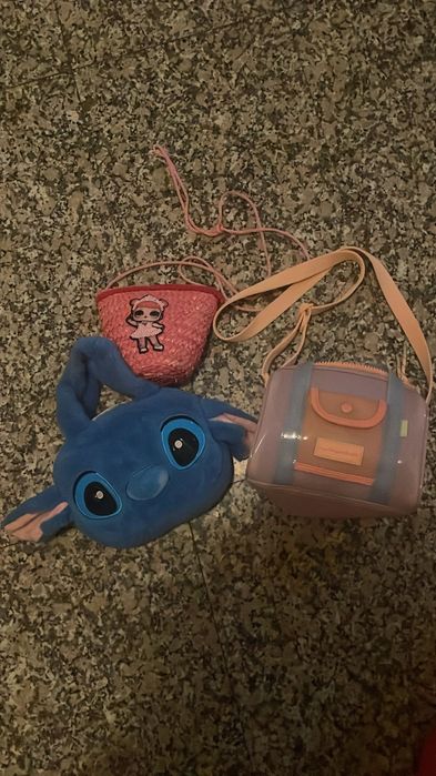 3 Bolsinhas para crianças