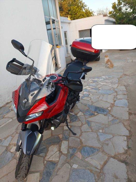 Triumph Tiger Sport 660 como nova vários extras com todo material orig
