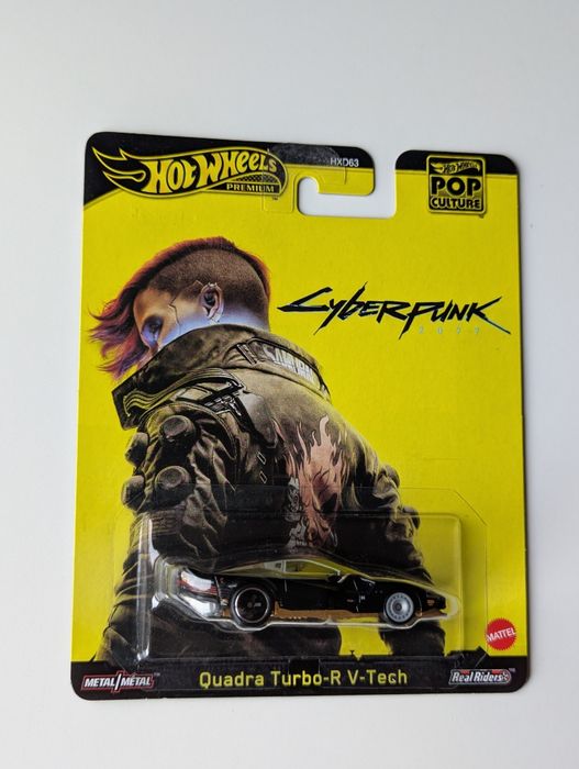 02/04 Hot Wheels Cyberpunk Quadra Turbo-R V-Tech Хот Ві Кіберпанк 2077