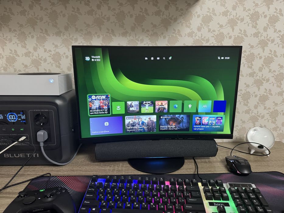 Монітор вигнутий 24 дюйми Koorui 24N5C (Full HD VA 60Hz)