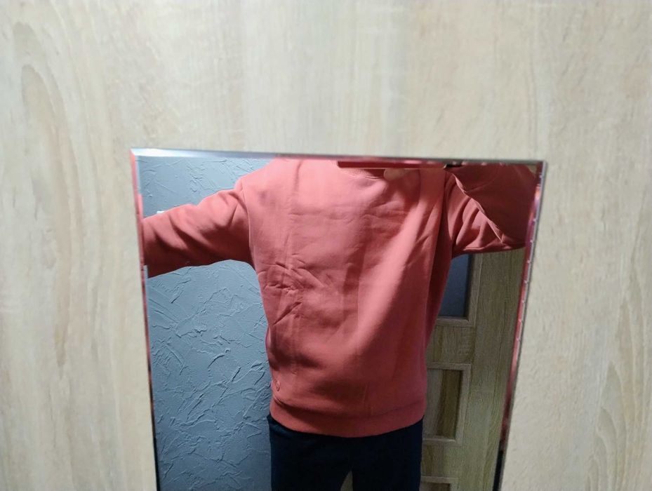 Bluza męska oversize Ac&Co / Altinyildiz Classics roz. L - koralowa