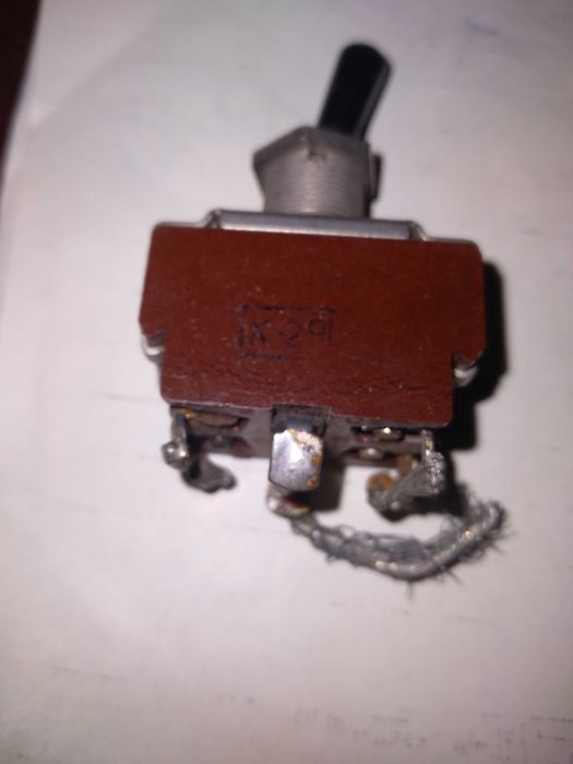Переключатель (тумблер) K-29 СССР
