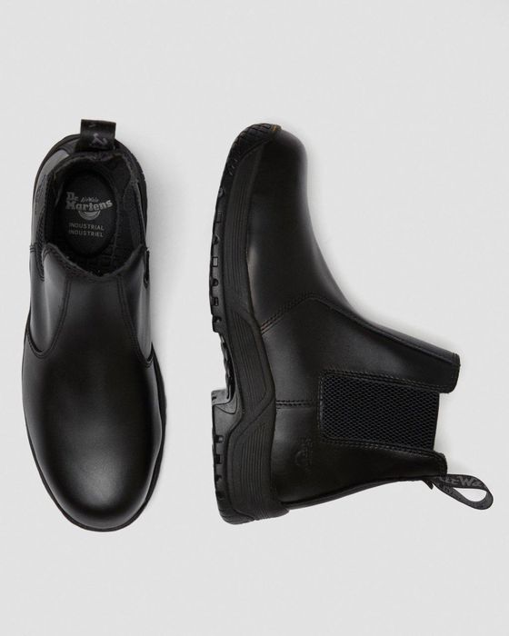 Шкіряні черевики челсі на платформі Drakelow Steel dr martens мартенси