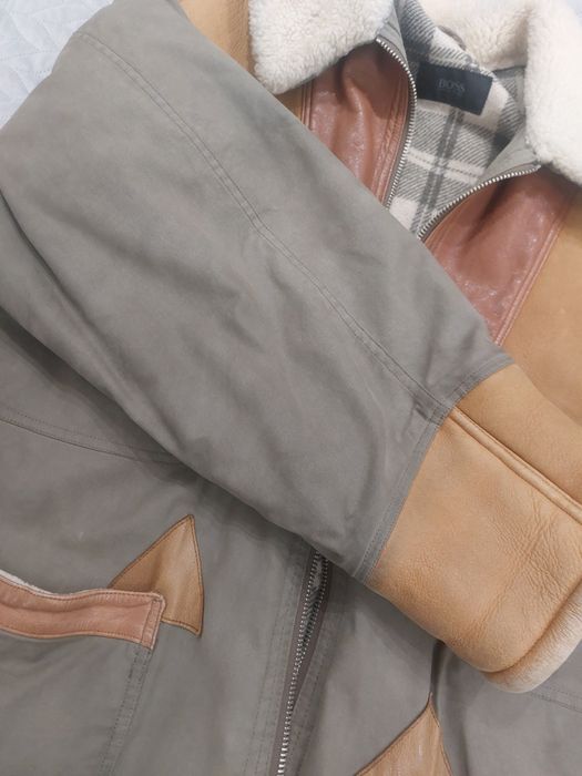 Męska kurtka z kozuszkiem