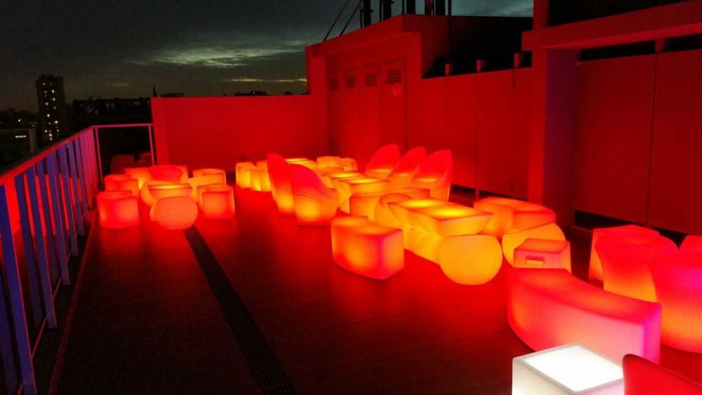 Mobiliario led varios modelos