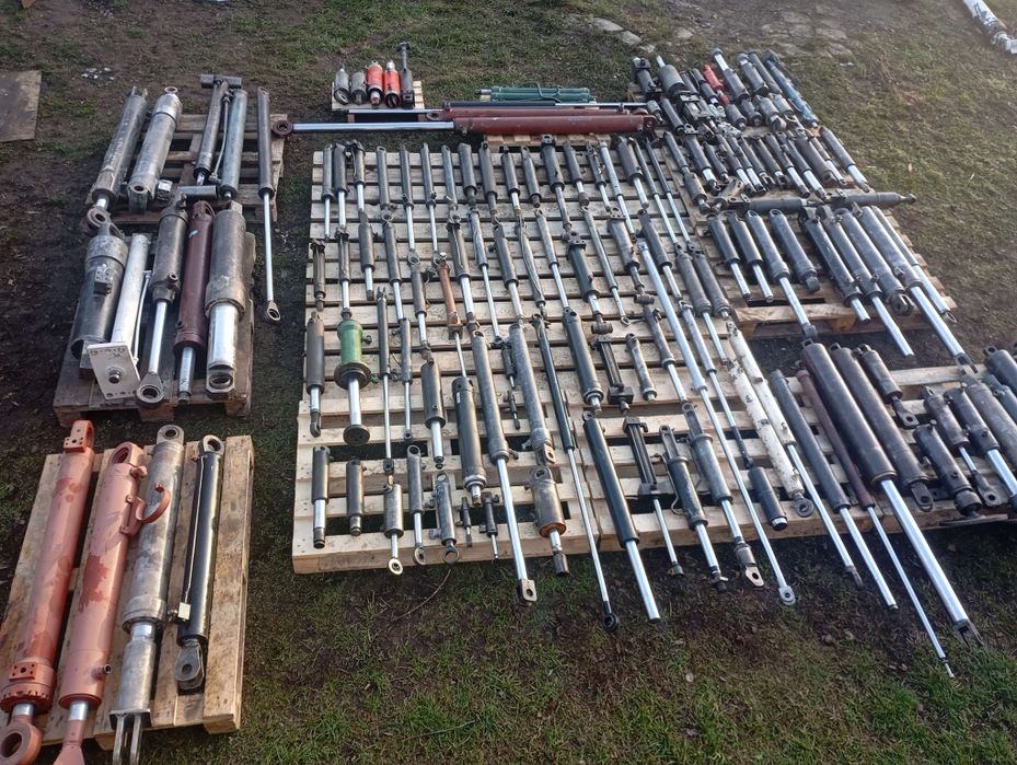 Siłownik hydrauliczny tur tuz podnośnik cięgno łuparka prasa przyczepa