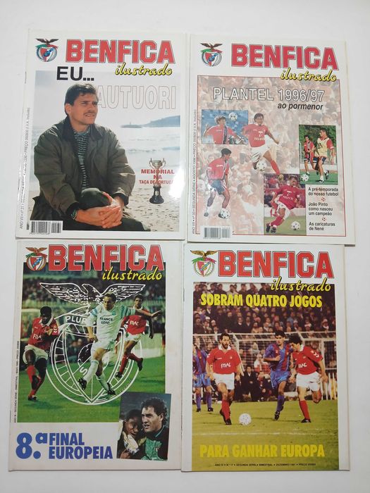 Revistas - SLB Benfica ilustrado - Anos 90