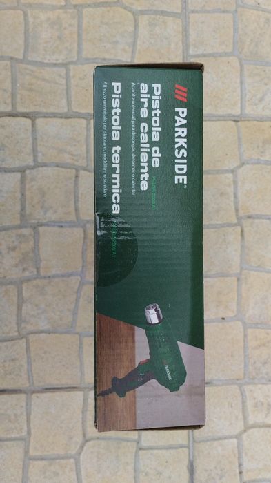 Pistola de Ar Quente Parkside 2000W com acessórios