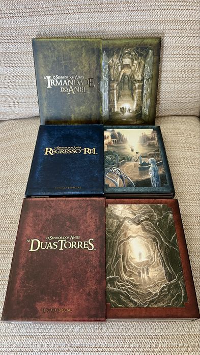 Sr dos anéis edição especial , trilogia