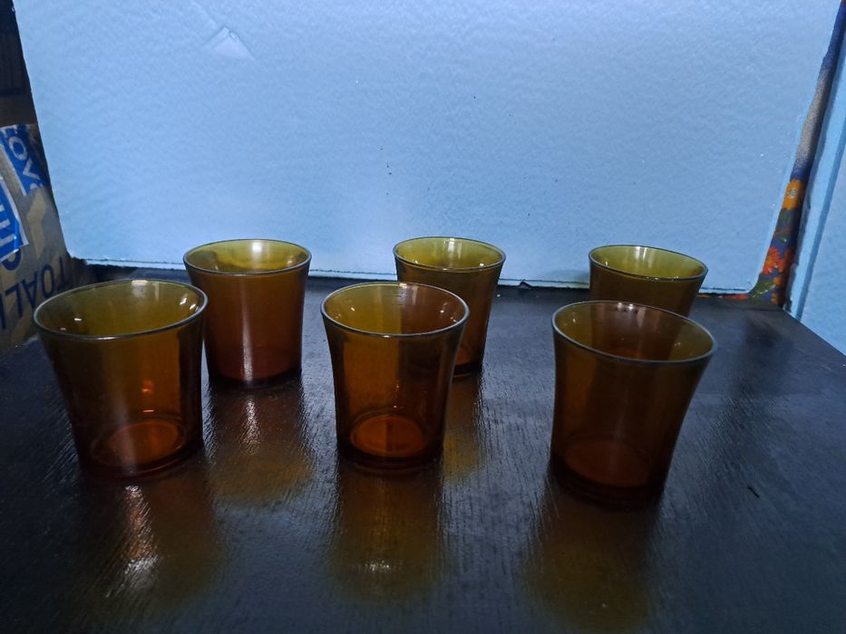 Conjunto de copos vintage