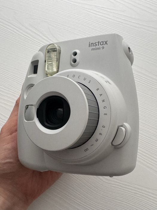 Aparat Analog analogowy FujiFilm Fuji Instax 9 MINI szary niebieski