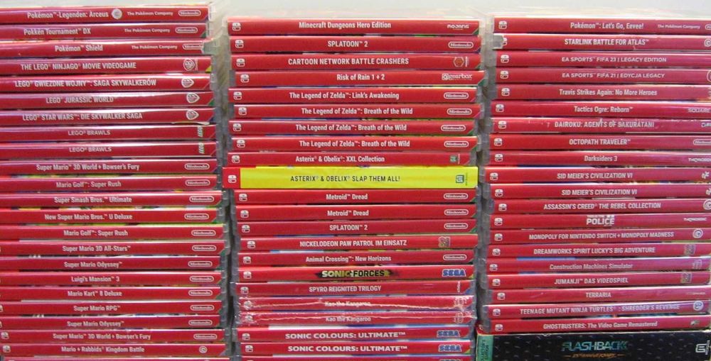 Gry na konsole Nintendo Switch - Opole