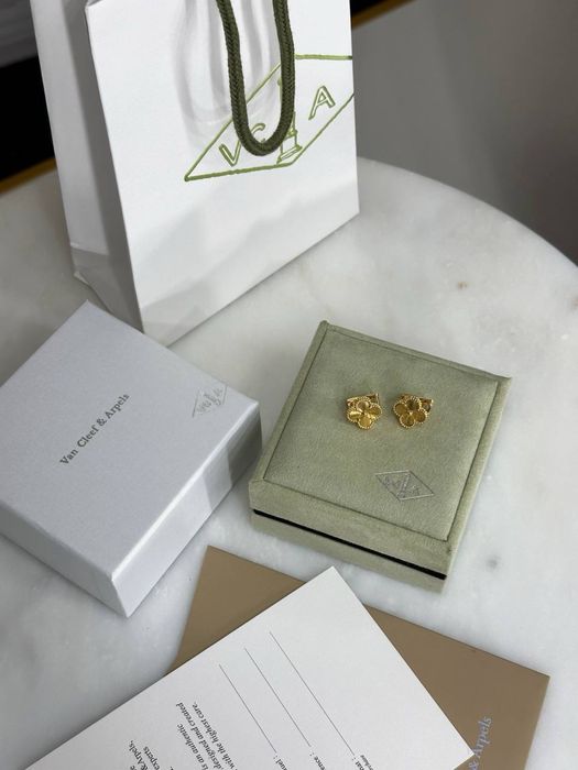 Сережки Van Cleef люкс