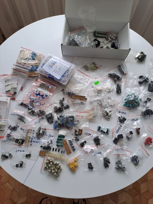 Duży zestaw elektroniki