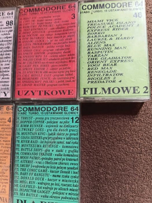 Comodore 64 gry zasilacz
