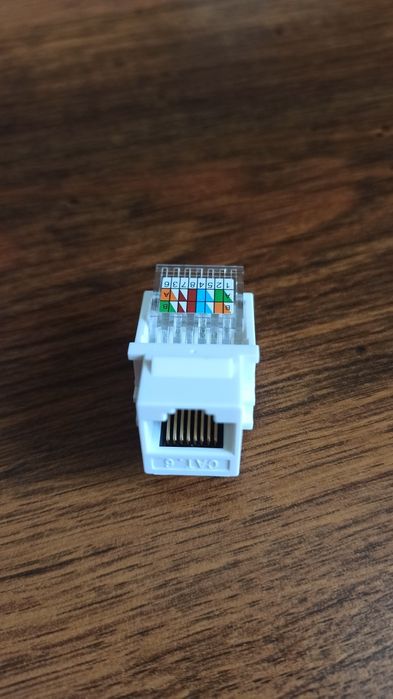 Модуль rj 45 в мережеву розетку
